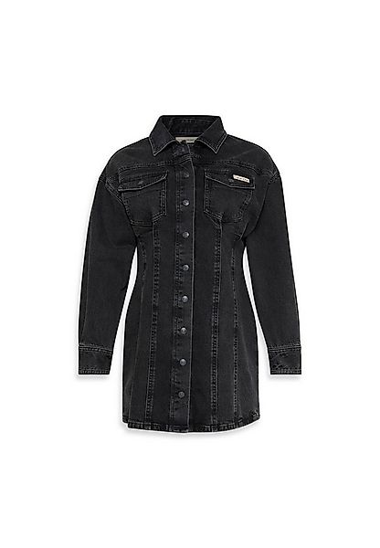 Calvin Klein Jeans Jeanskleid LS DENIM MINI DRESS Mit Rundshalsausschnitt, günstig online kaufen