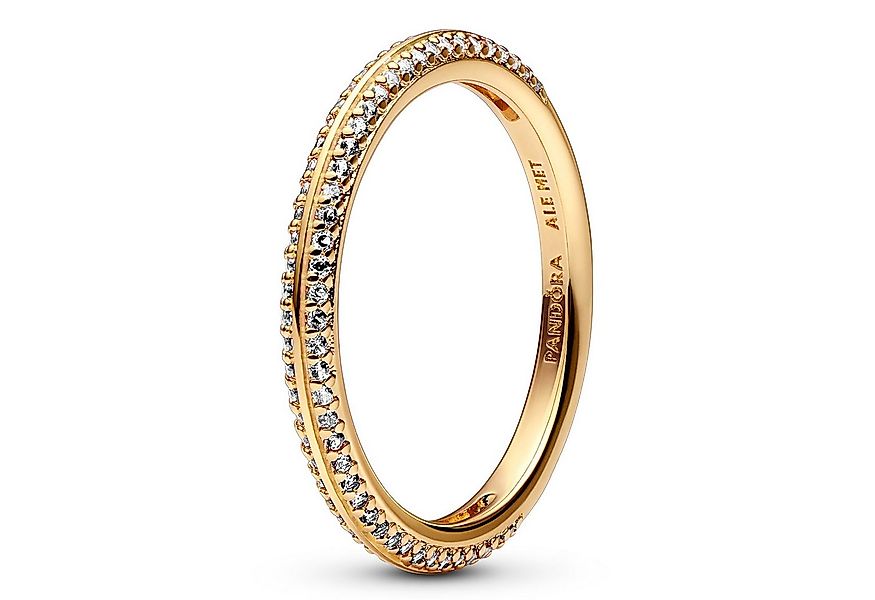 Pandora Fingerring Damen-Ring Goldfarben Pavé günstig online kaufen