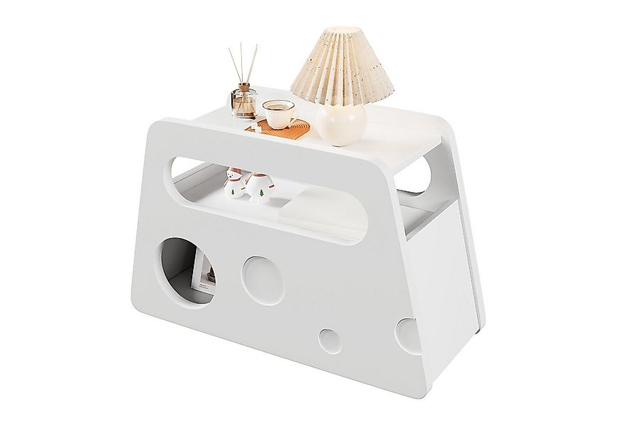 OKWISH Couchtisch mobile Lösung als Nachttisch (Sideboard, Beistelltisch, N günstig online kaufen