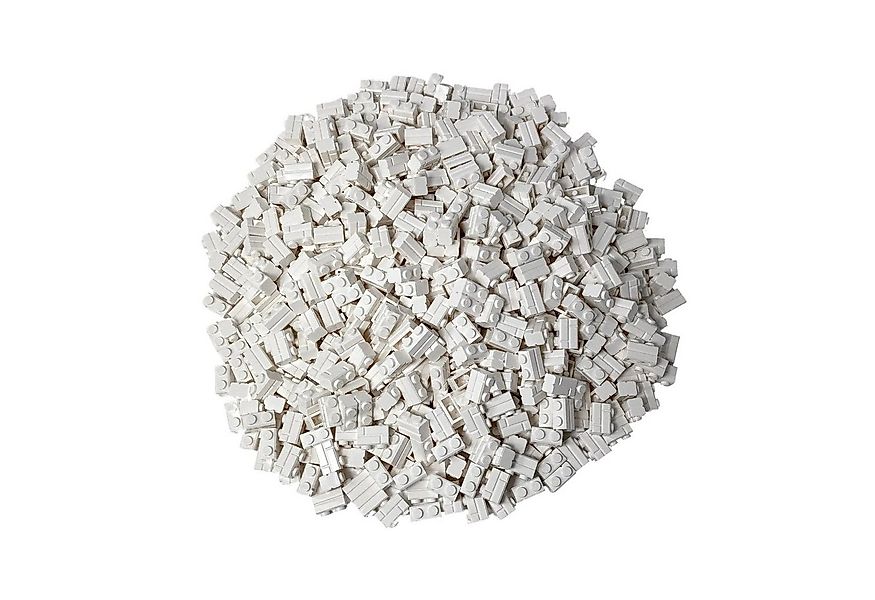 LEGO® 250 Mauersteine, weiß, 1x2 Spielbausteine günstig online kaufen