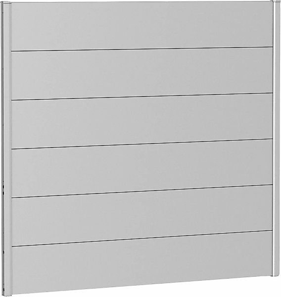 Biohort Sichtschutzelement 6 Metall-Paneele und 2 Führungsschienen, LxH: 14 günstig online kaufen