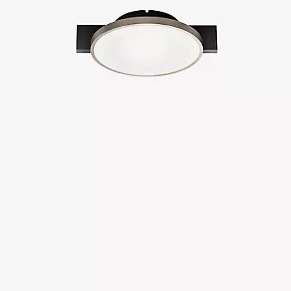 Light Point Inlay Round Deckenleuchte LED, schwarz/gold - 24,6 cm günstig online kaufen