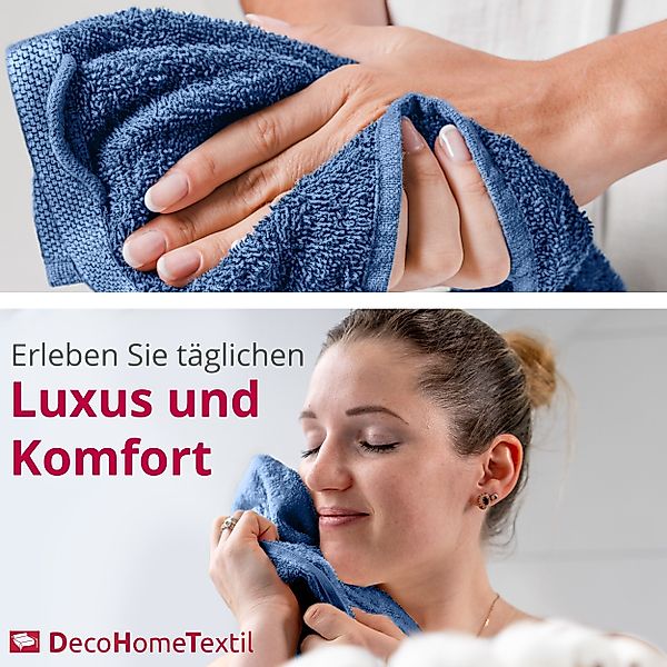DecoHomeTextil Heimtextilmanufaktur Handtuch Handtuch Set 100% günstig online kaufen