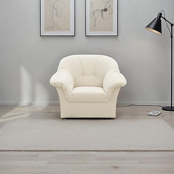 DOMO collection Sessel »Pegnitz, zeitlos, elegante Armlehnen, komfortabel« günstig online kaufen