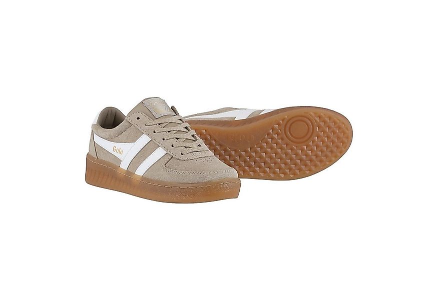 Gola Grandslam Wildleder hellgrau/weiss Damen Sneaker günstig online kaufen