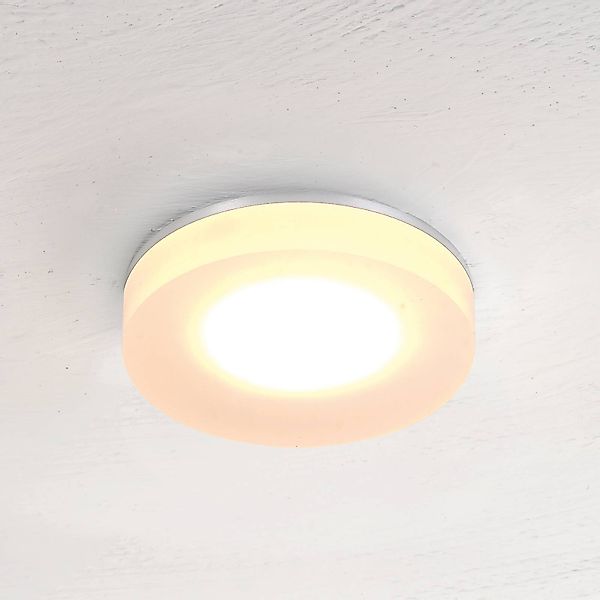 Bopp LED-Deckeneinbaulampe One, aluminiumfarben, Ø 9 cm günstig online kaufen