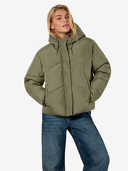 Noisy may Steppjacke "NMTENNA L/S SHORT JACKET NOOS", mit Kapuze günstig online kaufen