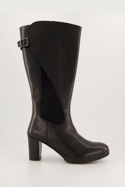 Ulla Popken Lederstiefel XXL-Schaft Wechselfußbett Weite günstig online kaufen