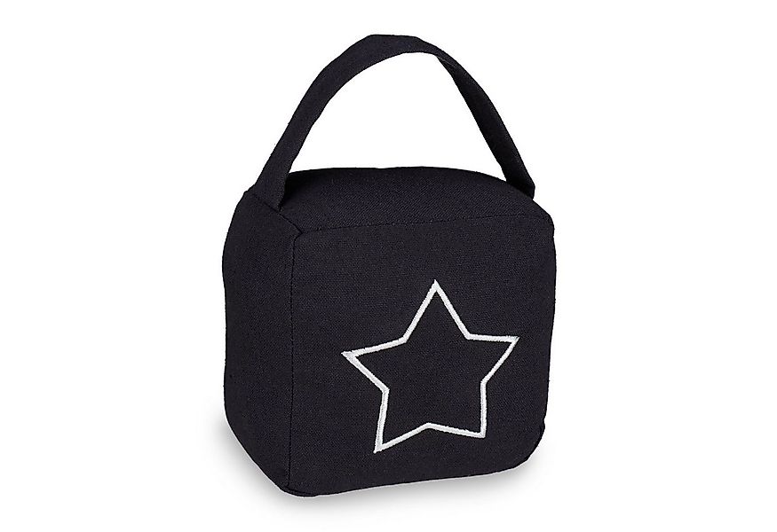relaxdays Türstopper Sack St (1 St), schwarz günstig online kaufen
