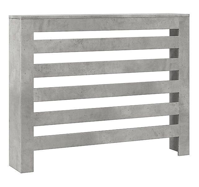 vidaXL Heizkörper-Wäschetrockner Heizkörperverkleidung Betongrau 104x20x82 günstig online kaufen