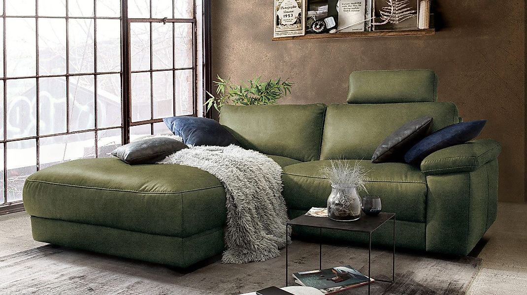 KAWOLA Ecksofa LOLA, Couch L-Form rechts günstig online kaufen
