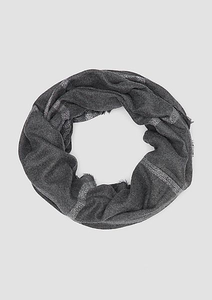s.Oliver Loop Snood, Loop-Schal mit Karos und Streifen günstig online kaufen