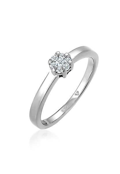 Elli DIAMONDS Verlobungsring Diamant Weiß Brillantschliff günstig online kaufen