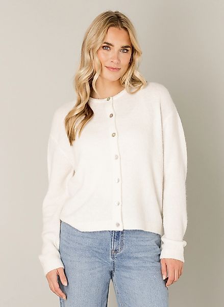 Base Level Cardigan "Yuli", mit Woll-Anteil und Knopfleiste günstig online kaufen