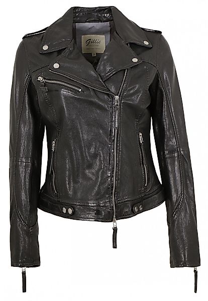 Lederjacken24 Lederjacke Damen Lederjacke Lammnappa Bikerjacke günstig online kaufen