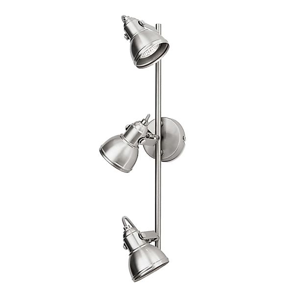 Orion Leuchten Strahler Stage 3 x GU10 Satin günstig online kaufen