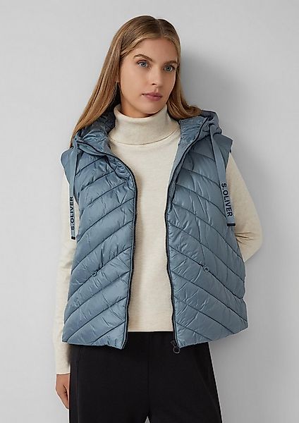 s.Oliver Outdoorjacke Outdoor-Weste Wattierte Steppweste im Relaxed Fit günstig online kaufen