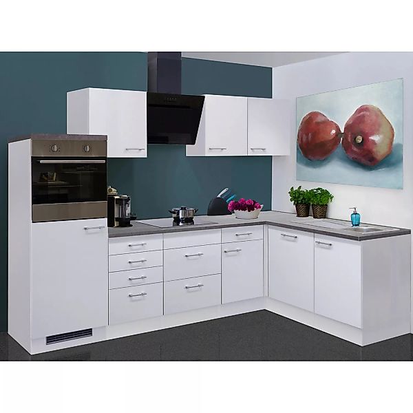 Flex-Well Küche "Lucca", wahlw. mit E-Geräten, Stellmaß 280x170 cm günstig online kaufen