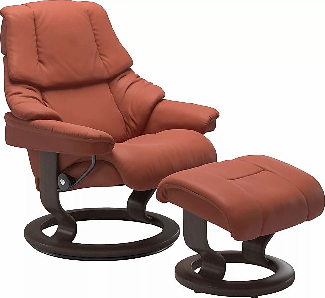 Stressless Fußhocker "Reno", mit Classic Base, Gestell Wenge günstig online kaufen