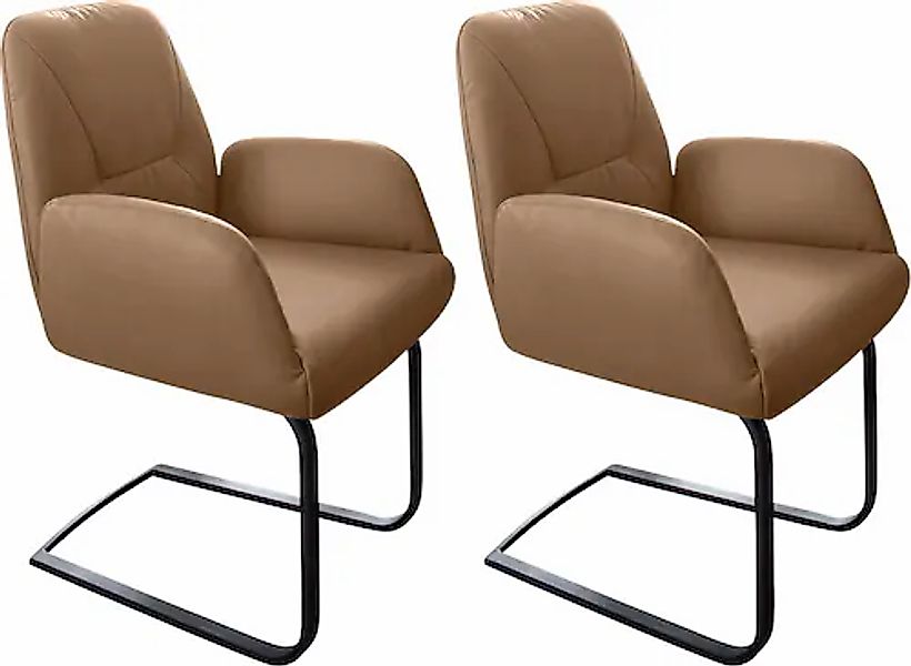 W.SCHILLIG Freischwinger »ole« (Set) 2 Stk.2er- oder 4er-Set, Gestell in Sc günstig online kaufen