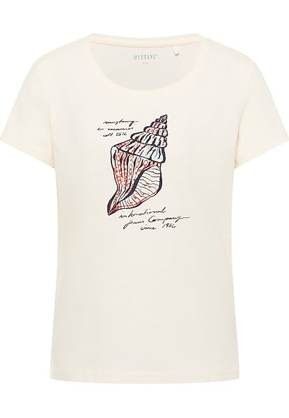 MUSTANG Kurzarmshirt "Damen Style Alma" günstig online kaufen