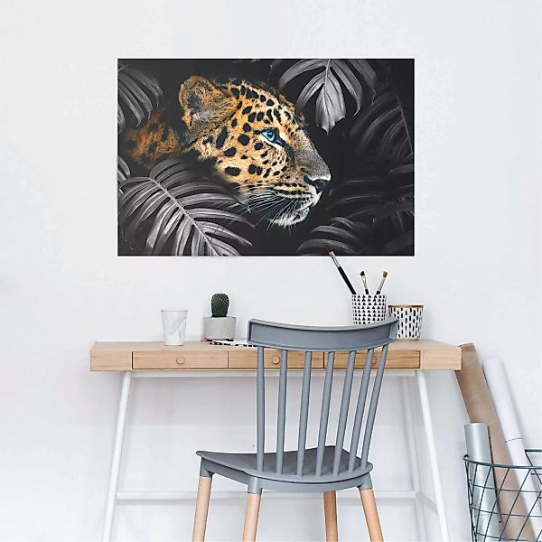 Reinders Poster "Leopard Jungle - Eyecatcher - Tiermotiv - Modern", (1 St.) günstig online kaufen
