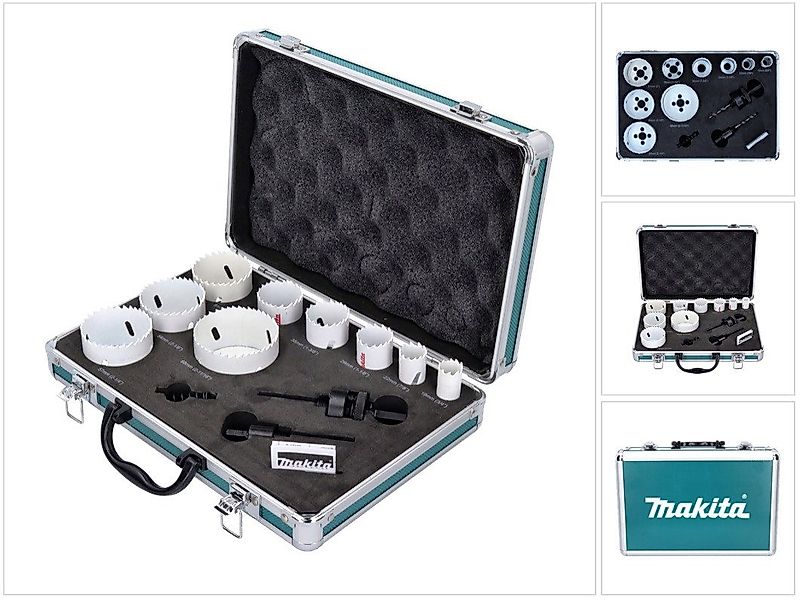 Makita Lochsäge HSS BIM Elektriker Lochsägen Set 12 tlg. 19 - 68 mm Bi-Meta günstig online kaufen