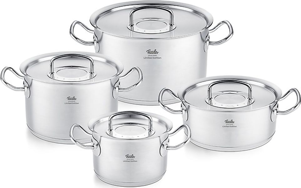 Fissler Topf-Set »Original-Profi Collection® Retro«, Edelstahl 18/10, (Set, günstig online kaufen