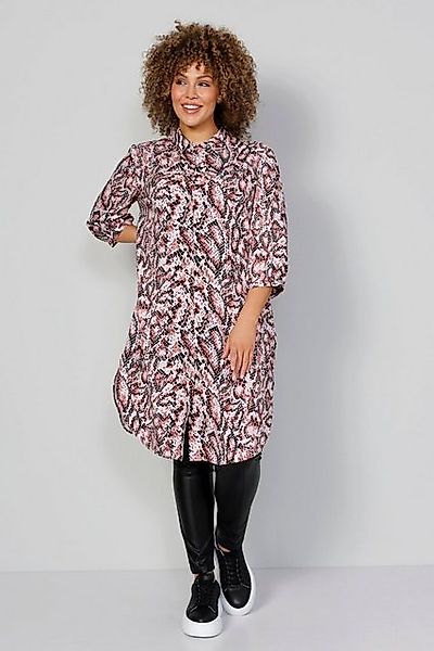 MIAMODA Longbluse Longbluse Animalprint 3/4-Ärmel günstig online kaufen