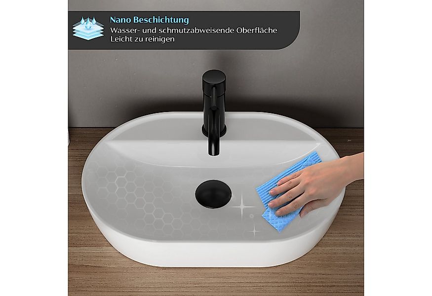 Alpenberger Aufsatzwaschbecken Bad Waschbecken Gäste WC Handwaschbecken Was günstig online kaufen