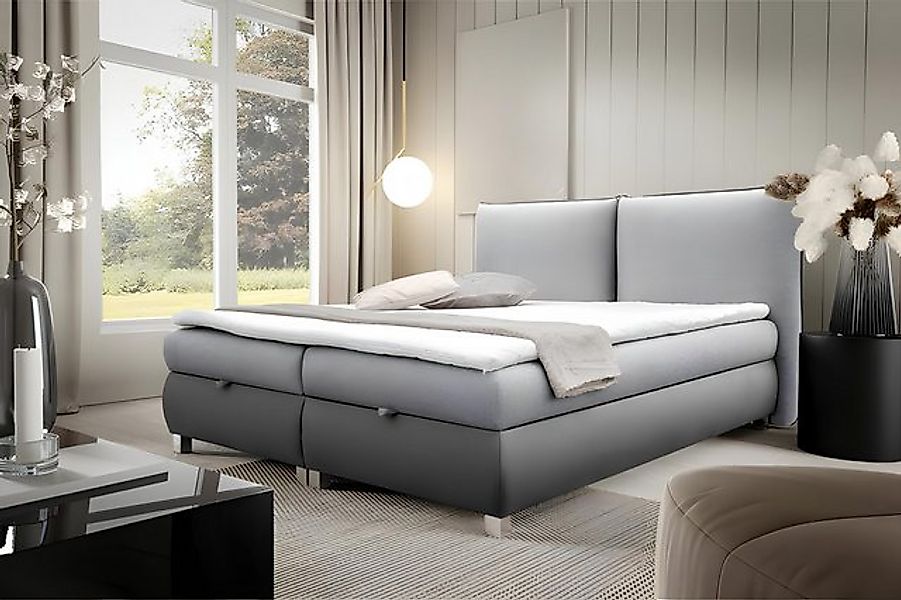 JVmoebel Bett Bett Polster Design Luxus Doppel Hotel Betten Königliches Mod günstig online kaufen