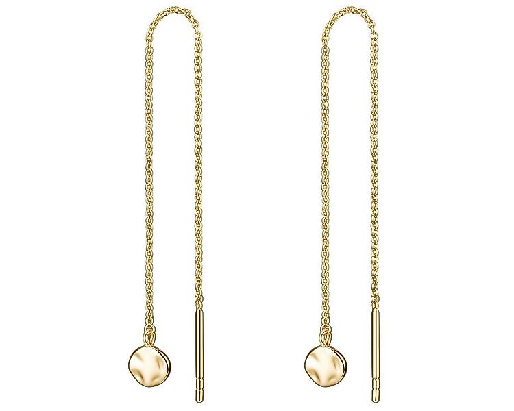 Glanzstücke München Paar Ohrhänger gelbgold, aus Sterling Silber günstig online kaufen