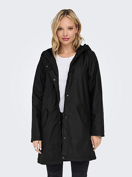 ONLY Funktionsmantel ONLSALLY RAINCOAT OTW NOOS mit Kapuze und Teddyplüschf günstig online kaufen