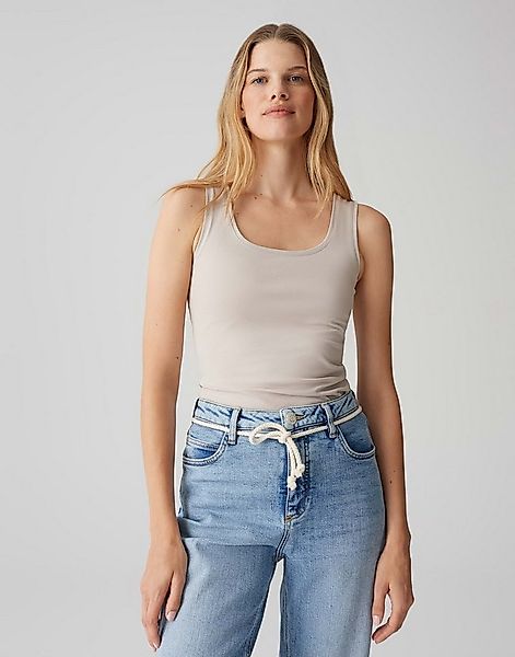 OPUS Trägertop Tanktop IMILIA Slim aus BCI Cotton Mix günstig online kaufen