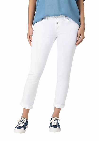 TIMEZONE 7/8 Damen Jeans SLIM NALITZ 7/8 - Slim Fit - Weiß - White günstig online kaufen