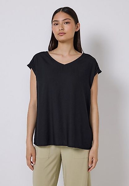 STREET ONE STUDIO Shirtbluse mit V-Ausschnitt günstig online kaufen