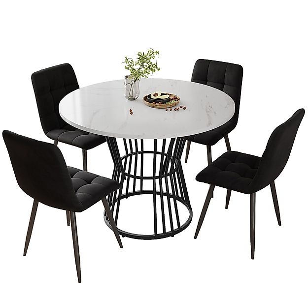 i@home Essgruppe Küchentisch-Set, (5-teilig), Esstisch-Set mit günstig online kaufen