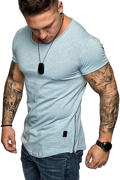 Amaci&Sons T-Shirt AUSTIN Herren Oversize Vintage günstig online kaufen