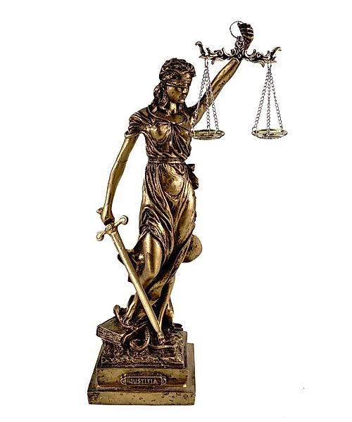 Kremers Schatzkiste Dekofigur Justitia Göttin Figur günstig online kaufen