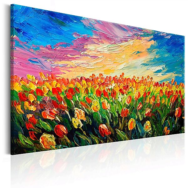 Wandbild - Sea of Tulips günstig online kaufen