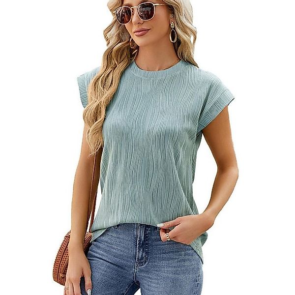 YRIIOMO T-Shirt Bequeme und stilvolle T Shirt aus recyceltem Polyester mit günstig online kaufen