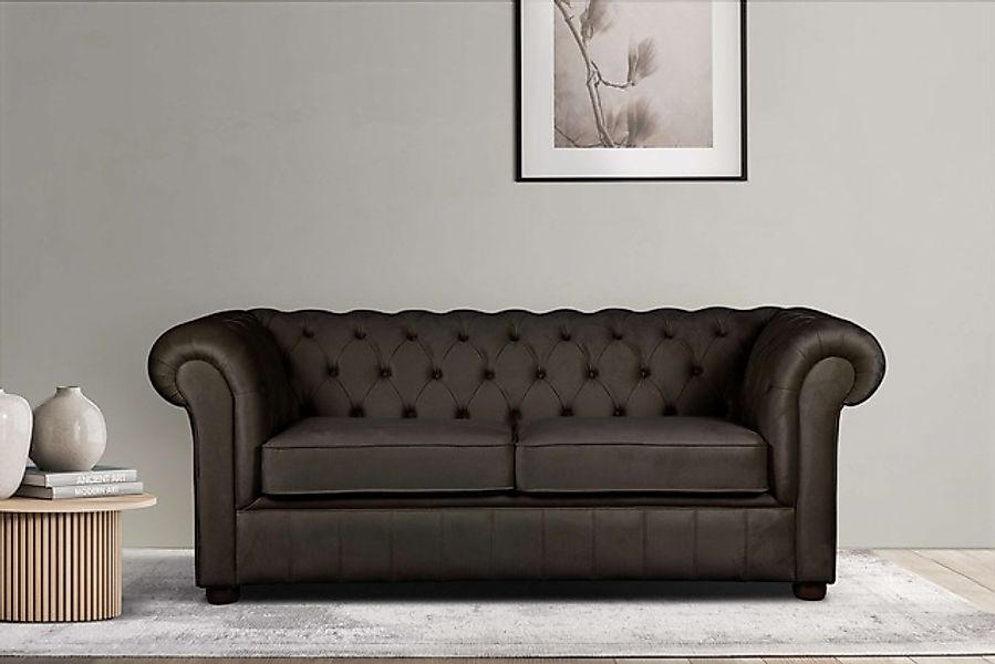 Home affaire 3-Sitzer »CHARENTE, optionale Schlafsofa, Chesterfield-Sofa, B günstig online kaufen
