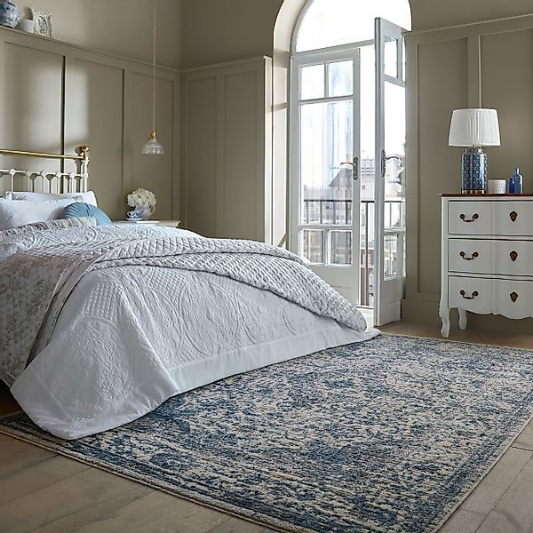 FLAIR RUGS Teppich »Cordelia Vintage« rechteckig 7 mm Höhe aus recyceltem P günstig online kaufen