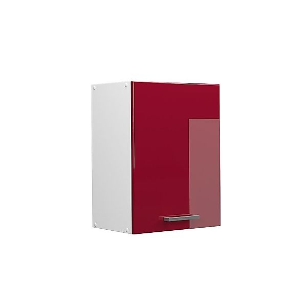 Vicco Hängeschrank R-Line, Bordeaux Hochglanz/Weiß, 45 günstig online kaufen