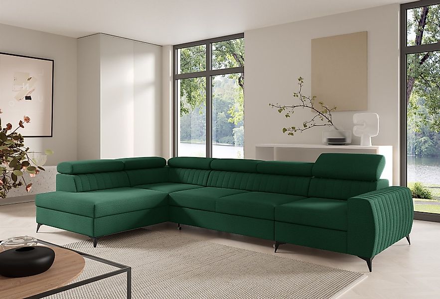 Fun Möbel Ecksofa Schlafsofa Sofa TORONTO günstig online kaufen