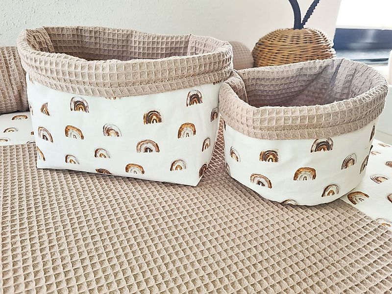 Sissis Traumland Aufbewahrungskorb Sissis Traumland 2er Set Utensilo Wickel günstig online kaufen