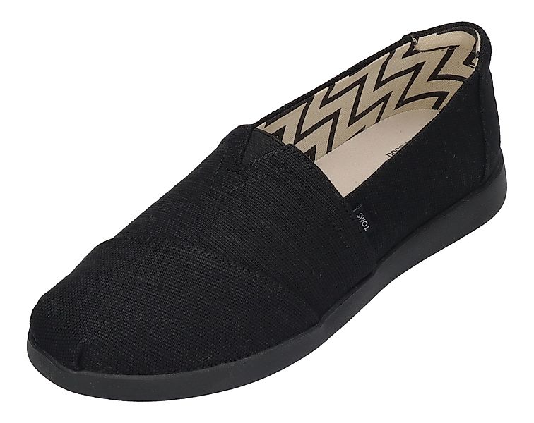 TOMS ALPARGATA PLUS Espadrille Black Black günstig online kaufen