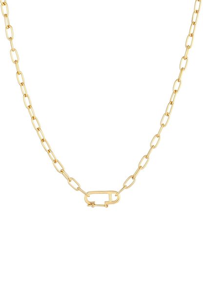 Elli Kette mit Anhänger Gliederkette Oval günstig online kaufen