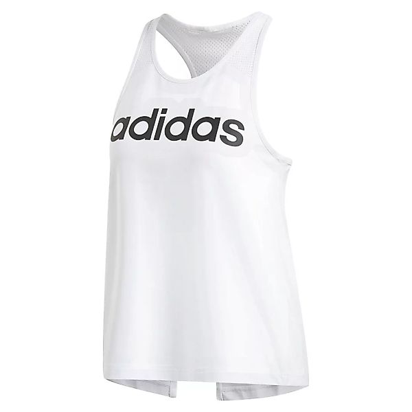 Adidas Design 2 Move Logo Ärmelloses T-shirt 2XL White / Black günstig online kaufen
