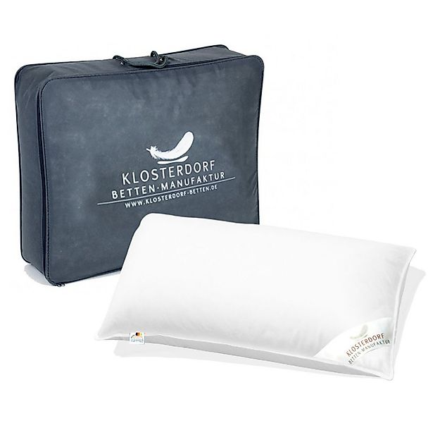 Klosterdorf Betten-Manufaktur Daunenkissen Premium Kopfkissen - natürlich d günstig online kaufen